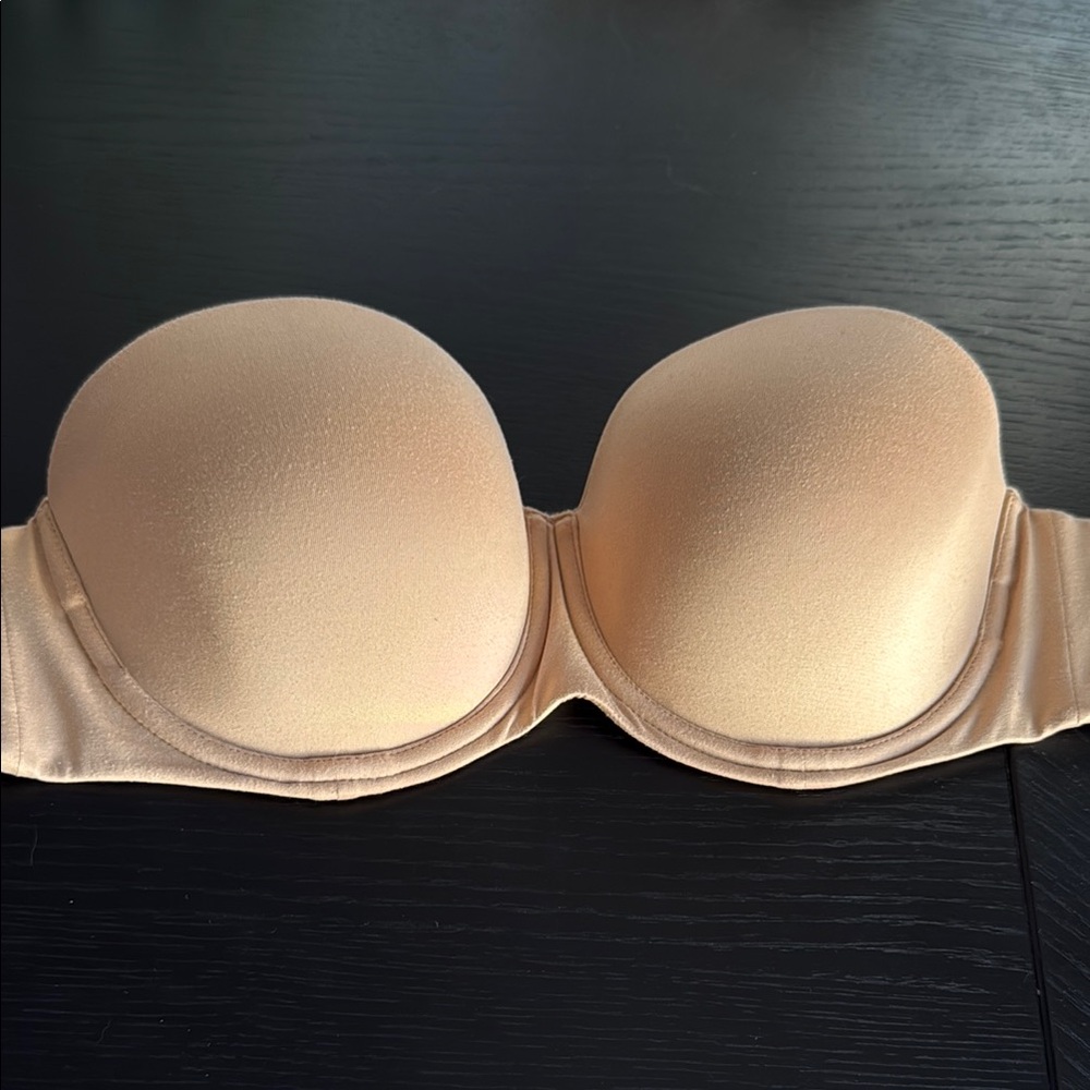 Calvin Klein nude strapless bra